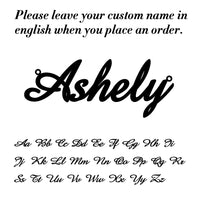 Custom Name Necklace with Crown Personalized Gold Customized Necklaces for Women Girls Stainless Steel Choker Nameplate Jewelry