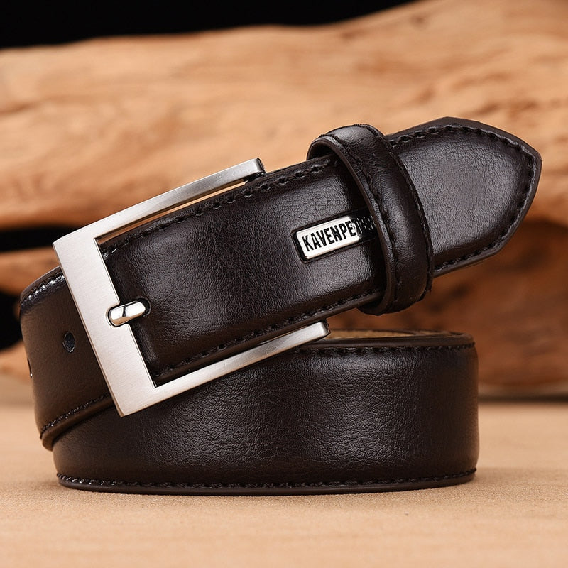 Luxury Designer Brown Vintage Waist Belt