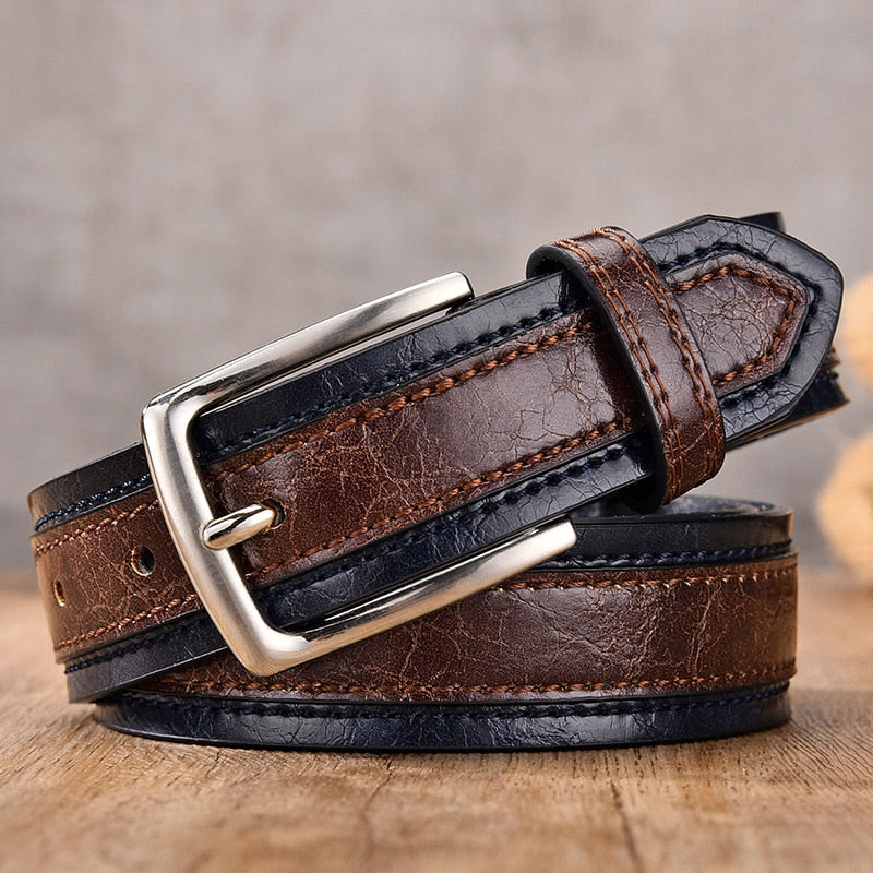 Casual Patchwork Men Belts Designers Luxury Man Fashion Belt