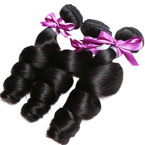 Brazilian Hair Weave Loose Wave Bundles 100% Human Hair