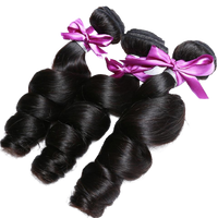 Brazilian Hair Weave Loose Wave Bundles 100% Human Hair