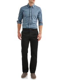 Men's Flat Front Wrinkle Resistant Pant