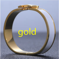 Trend H  Brand Pink Women's Bracelet Luxury Original Jewelry Designer Colorful Enamel Fashion Lover Gift