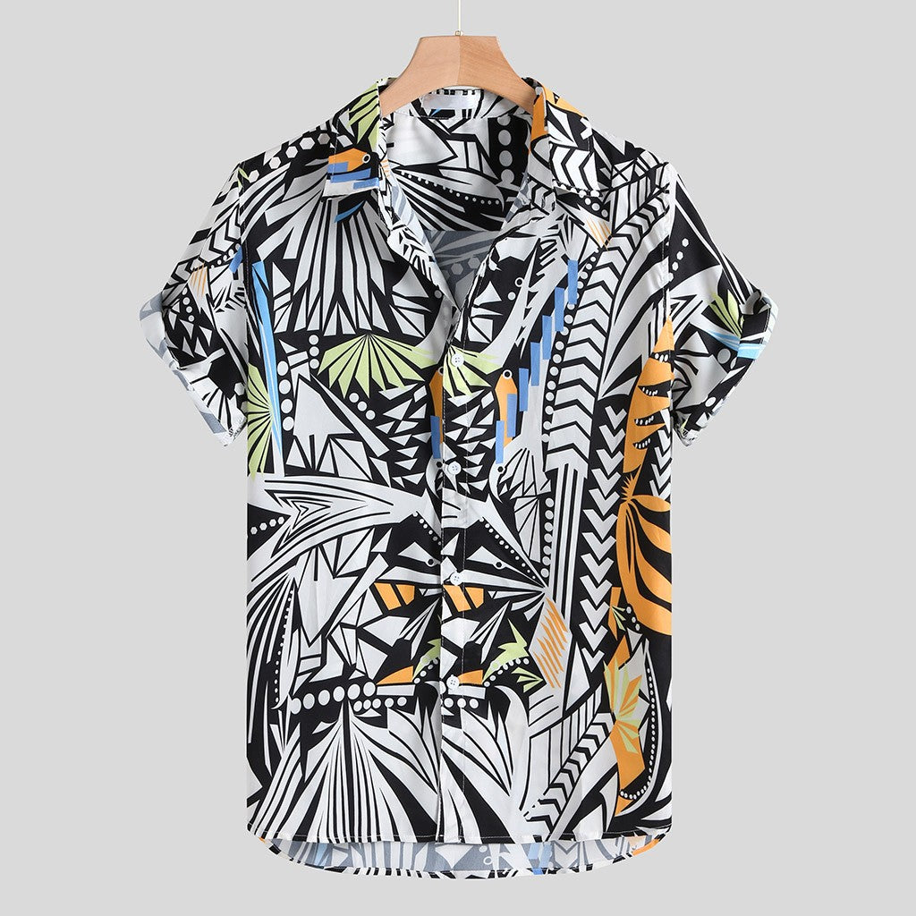 Hawaiian Casual Shirt Streetwear