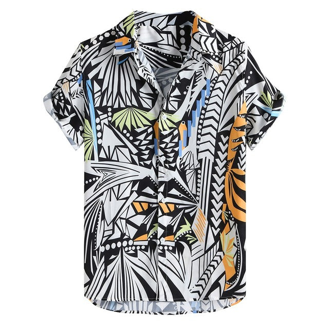 Hawaiian Casual Shirt Streetwear