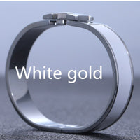 Trend H  Brand Pink Women's Bracelet Luxury Original Jewelry Designer Colorful Enamel Fashion Lover Gift