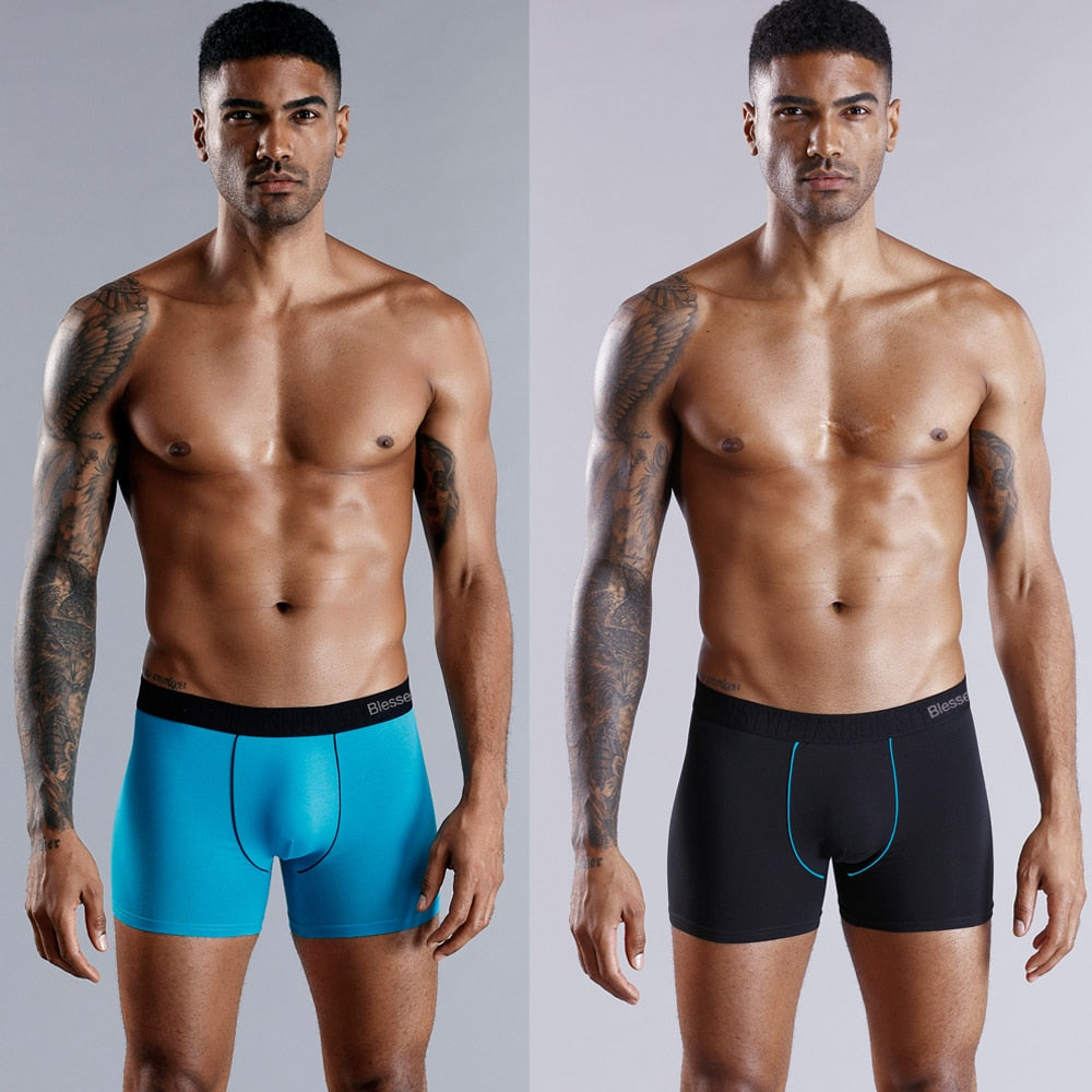 Soft Boxers Shorts Men's Panties Set