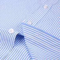 Men's Classic French Cuffs Striped Dress Shirt