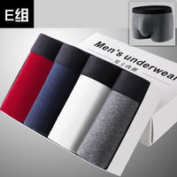 4pcs/lot Male Panties Cotton Men's Underwear Boxers