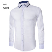 Men's Casual Shirt Slim Fit Men's Casual Button Down Shirt Long Sleeve Formal Dress Shirts Men Male Clothing Camisa