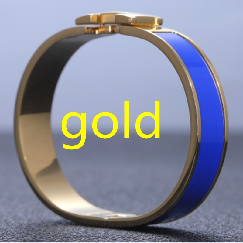 Trend H  Brand Pink Women's Bracelet Luxury Original Jewelry Designer Colorful Enamel Fashion Lover Gift