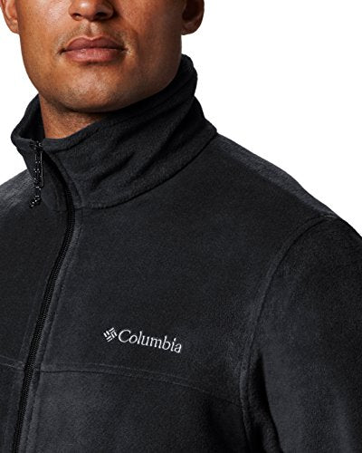 Columbia Men's Steens Mountain 2.0 Full Zip Fleece Jacket, Black, XX-Large