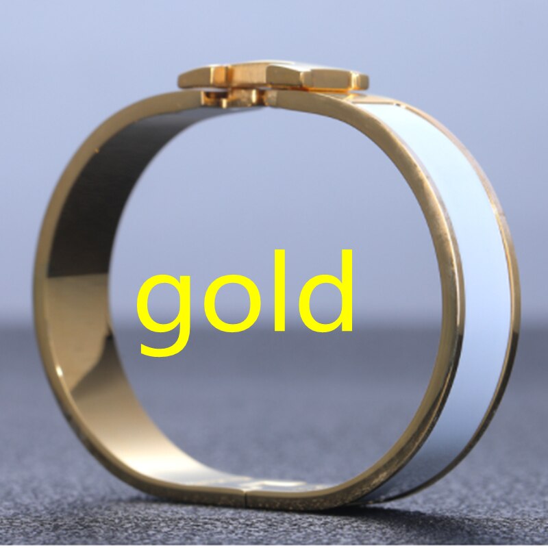 Trend H  Brand Pink Women's Bracelet Luxury Original Jewelry Designer Colorful Enamel Fashion Lover Gift