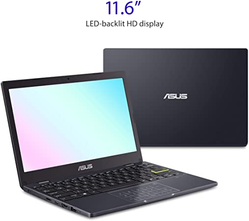 ASUS Laptop L210 Ultra Thin Laptop, 11.6” HD Display, Intel Celeron N4020 Processor, 4GB RAM, 64GB Storage, NumberPad, Windows 10 Home in S Mode with One Year of Microsoft 365 Personal, L210MA-DB01