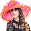 FORBUSITE Kentucky Derby Church Hats for Women Dress Wedding Hat