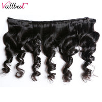 Brazilian Hair Weave Loose Wave Bundles 100% Human Hair