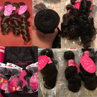 Brazilian Hair Weave Loose Wave Bundles 100% Human Hair