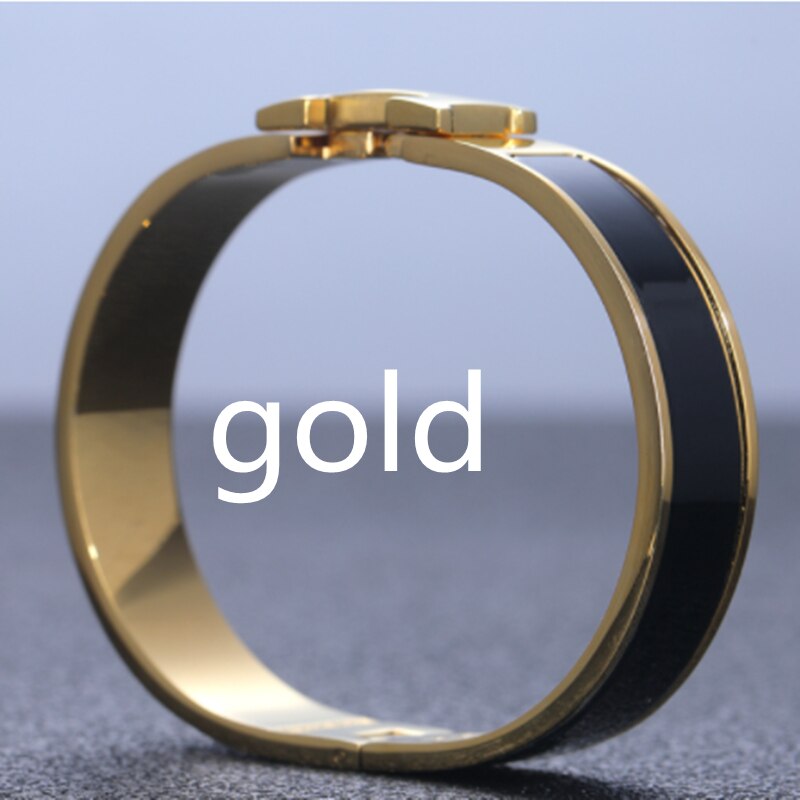 Trend H  Brand Pink Women's Bracelet Luxury Original Jewelry Designer Colorful Enamel Fashion Lover Gift