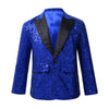 iiniim Boys Suits For Wedding Costume Banquet Party Stage Performance Suit Boys Stylish Sequins Suit Jacket Coat Blazer Tuxedo
