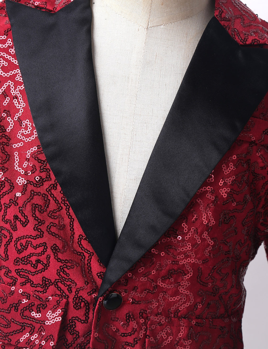 iiniim Boys Suits For Wedding Costume Banquet Party Stage Performance Suit Boys Stylish Sequins Suit Jacket Coat Blazer Tuxedo