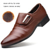 Leather Formal Shoes Men Slip On Office Shoes