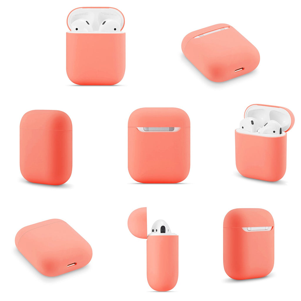 Soft Silicone Cases For Apple Airpods 2/1 Protective Case Bluetooth Wireless Earphone Cover For Apple AirPods Charging Headphone