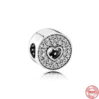 New 925 Sterling Silver Sparkling Freehand Jewelry For Women