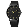Minimalist Men Fashion Ultra Thin Watches Simple Men