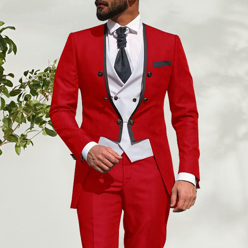 Mens Wedding Suits 2021 Italian Design Custom Made Suits For Men