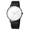 Minimalist Men Fashion Ultra Thin Watches Simple Men