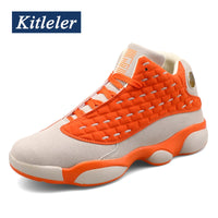 Winter High Top Sneakers Men Fashion Trending Casual Shoes Men Outdoor Lightweight Basketball Sneakers Breathable Big Size 39-46