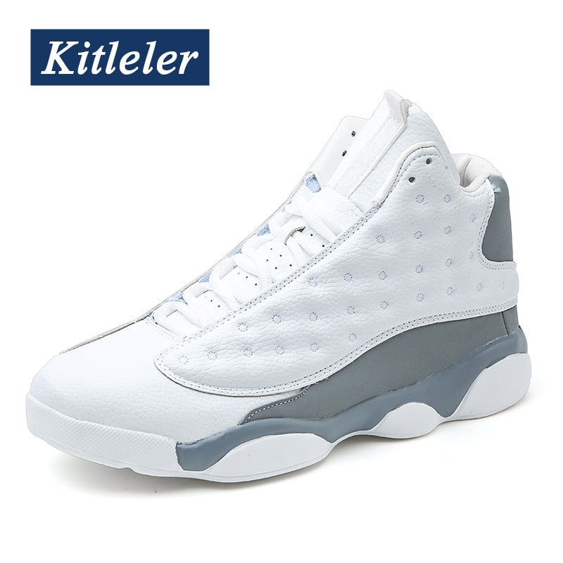 Winter High Top Sneakers Men Fashion Trending Casual Shoes Men Outdoor Lightweight Basketball Sneakers Breathable Big Size 39-46