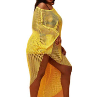 Long Crochet Beach Cover Up Robe De Plage Swimsuit Cover Up Saida De Praia Longa Women Bathing Suit Cover Up Tunics For Beach