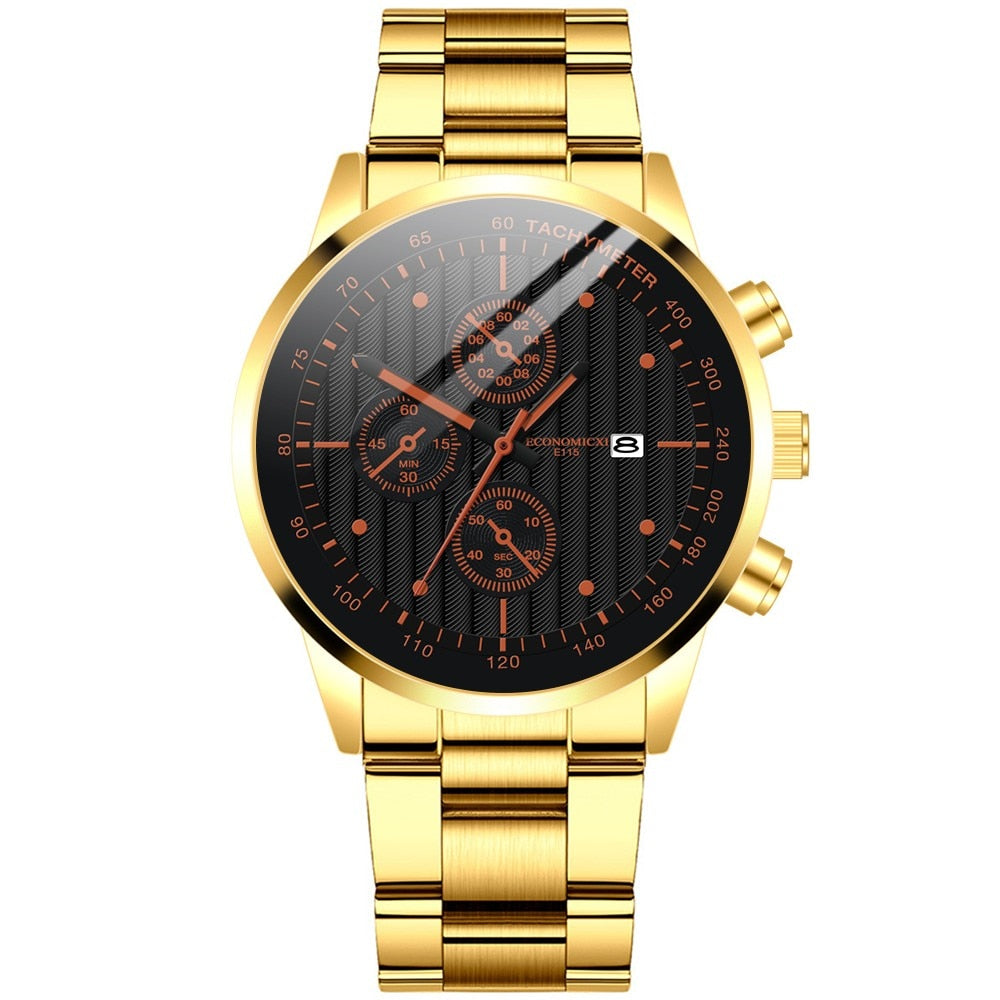 Luxury Watches Mens Business Waterproof