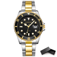 Top Luxury Brand Watch Man Gold Stainless Steel Relogio Masculino Watch