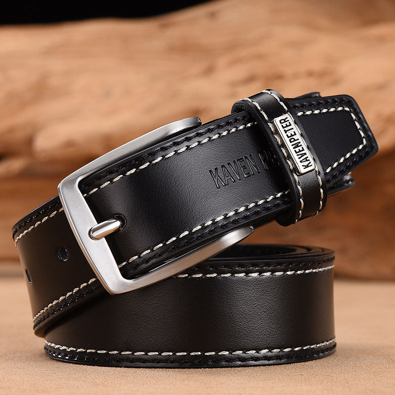 Luxury Designer Brown Vintage Waist Belt