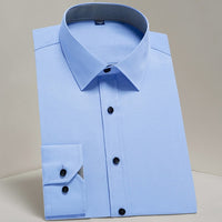 Men's Classic Long Sleeve Formal Dress Shirt