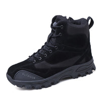 Lace Up Tactical Boot Sneakers