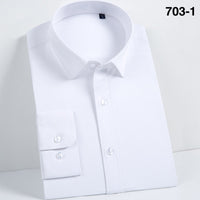 Men's Comfortable - Soft Dress Shirts Long Sleeve Easy-care Shirt