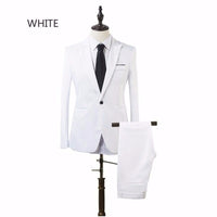 costume homme Party Business Men's Two-piece Suit (coat + Pants) Casual Suit For Men Large Size Suit Wedding trajes de hombre