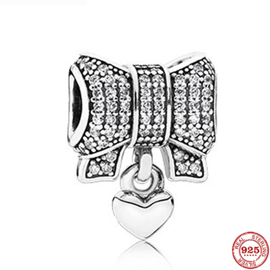 New 925 Sterling Silver Sparkling Freehand Jewelry For Women