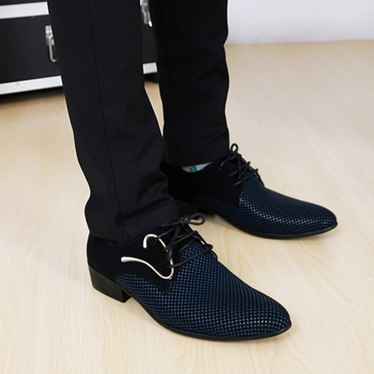 Men's Dress Shoes Men Pointed Toe Business Suit Male Shoes