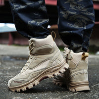 Lace Up Tactical Boot Sneakers