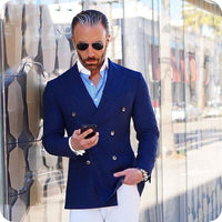 White Men Suits Tuxedo Blazer Slim Fit