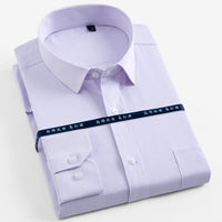 Solid/striped Long SleeveBasic Design Dress Shirts