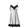 sexy sleepwear satin nightgown For Women Ladies Sleeveless Nightwear nightgown Nightdress