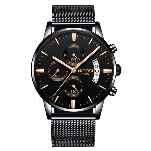 Luxury Famous Top Brand Men's Fashion Casual Dress Watch