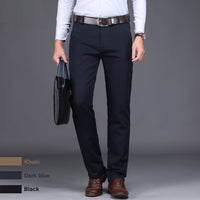 New Spring Men's Fashion Business Casual Suit Pants