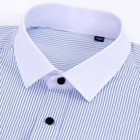 Solid/striped Long SleeveBasic Design Dress Shirts