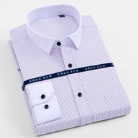 Solid/striped Long SleeveBasic Design Dress Shirts